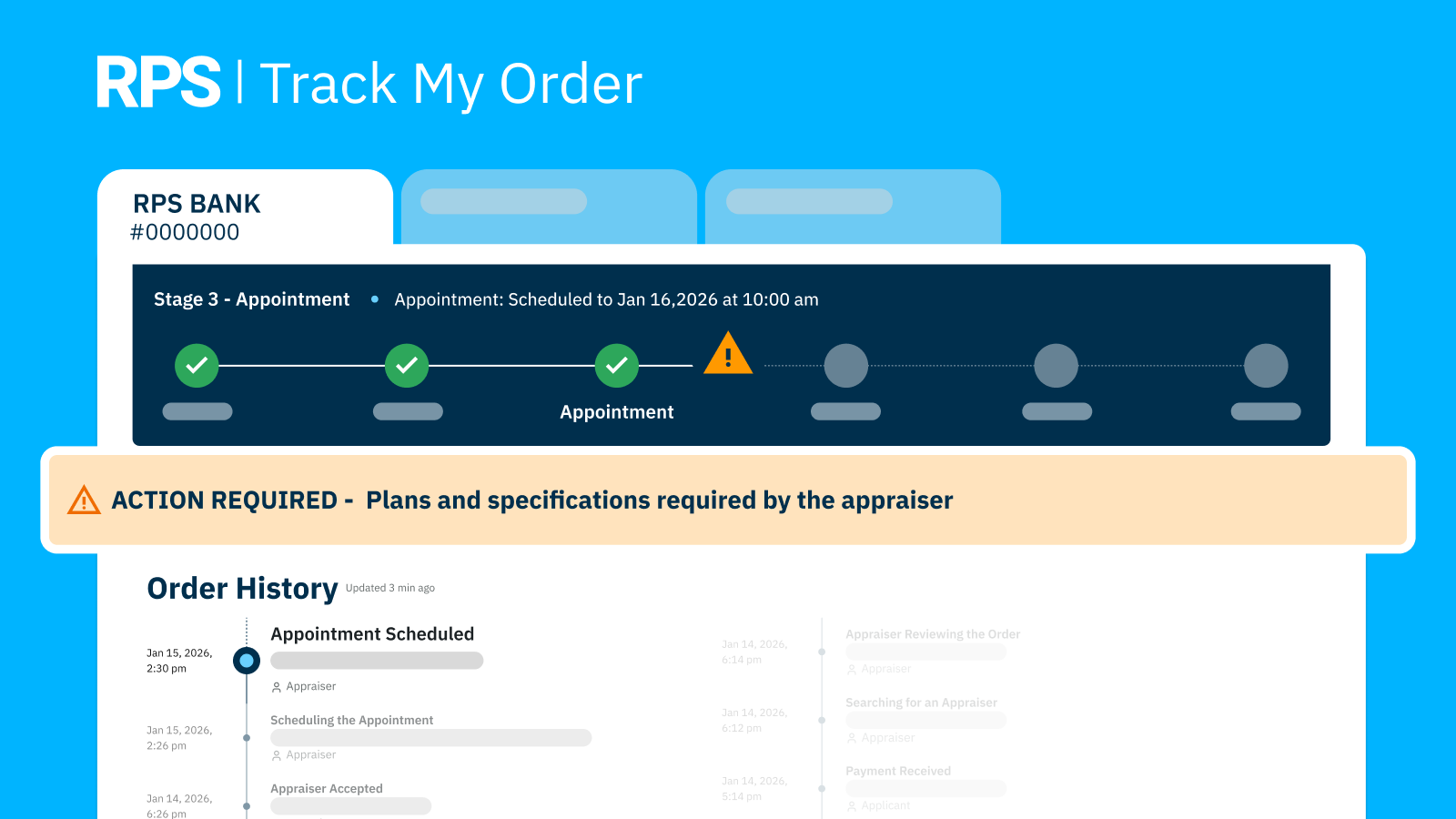 Track My Order Launch
